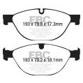 DP42191R Klocki hamulcowe YELLOWSTUFF EBC Brakes Jaguar Jaguar F-Type FType P450 FType F-Type R DP42191R 1 192,25 zł-2
