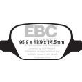 DPX2202 Klocki hamulcowe ULTIMAX2 EBC Brakes Fiat Panda Panda Cross DPX2202 304,95 zł-2
