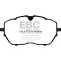 DP42265R Klocki hamulcowe YELLOWSTUFF EBC Brakes Peugeot 308 SW Mk2 508 Mk2 Citroen C5 X DS DS4 DS7 Crossback Opel Astra L 308 SW Mk3 3008 SUV VAUXHALL Astra L 308 408 UK/Europe DP42265R 838,85 zł-2