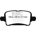DP42268R Klocki hamulcowe YELLOWSTUFF EBC Brakes Opel Astra K VAUXHALL Astra K DP42268R 547,20 zł-2