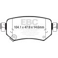 DPX2287 Klocki hamulcowe ULTIMAX2 EBC Brakes Mazda 6 GJ 6 GL DPX2287 290,70 zł-2