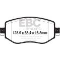 DPX2309 Klocki hamulcowe ULTIMAX2 EBC Brakes Renault Megane Hatch Mk4 Megane Saloon Mk4 Megane Grand Coupe Mk4 Megane Estate Mk4 Grand Tour DPX2309 275,50 zł-2