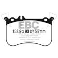 DP42311R Klocki hamulcowe YELLOWSTUFF EBC Brakes Mercedes-Benz CLA Shooting Brake X117 CLA45 AMG Mercedes-Benz CLA45 AMG C117 GLA45 AMG X156 AClass W176 A45 AMG CLAClass C117 CLA45 AMG GLAClass X156 GLA45 AMG DP42311R 1 465,79 zł-2