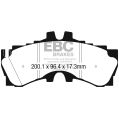 DP42323R Klocki hamulcowe YELLOWSTUFF EBC Brakes Lexus LC500 LC500h LS500h XF50 Lexus LC500 LC500h LS500h XF50 F-Sport DP42323R-2