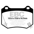 DP42361R Klocki hamulcowe YELLOWSTUFF EBC Brakes Subaru WRX STi Subaru WRX STi DP42361R 849,30 zł-2
