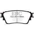DP42376R Klocki hamulcowe YELLOWSTUFF EBC Brakes Mitsubishi Eclipse Cross Outlander Mitsubishi Outlander DP42376R 751,44 zł-2