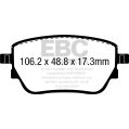 DP62389 Klocki hamulcowe GREENSTUFF EBC Brakes Mercedes-Benz GLBClass X247 GLB220 4Matic DP62389 387,60 zł-2