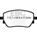 DP62391 Klocki hamulcowe GREENSTUFF EBC Brakes Mercedes-Benz Mercedes-Benz GLB250 GLBClass X247 GLB180 GLBClass X247 GLB200 GLBClass X247 GLB200 4Matic GLBClass X247 GLB220 4Matic GLBClass X247 GLB250 4Matic GLA250 H247 DP62391 418,95 zł-2