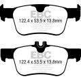 DP42402R Klocki hamulcowe YELLOWSTUFF EBC Brakes Honda Honda Civic 10th Gen FK8 Type-R Civic 11th Gen  FL5 Type-R Civic Type-R DP42402R 666,91 zł-2