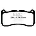 DP43013R Klocki hamulcowe YELLOWSTUFF EBC Brakes Ford Mustang 5th Generation Shelby Ford Mustang 5th Gen Shelby GT500 DP43013R 977,55 zł-2