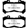 DP63044 Klocki hamulcowe GREENSTUFF EBC Brakes Chevrolet Colorado GMC Canyon DP63044 517,74 zł-2