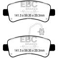 DPX3060 Klocki hamulcowe ULTIMAX2 EBC Brakes Citroen COMMERCIAL Jumper 35 Fiat COMMERCIAL Ducato 35 Peugeot COMMERCIAL Boxer 335 Jumper Relay Relay 35 Ducato Opel Movano VAUXHALL COMMERCIAL Movano DPX3060 299,25 zł-2