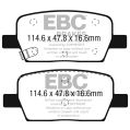 DP63064 Klocki hamulcowe GREENSTUFF EBC Brakes Cadillac XT5 Chevrolet Blazer Traverse GMC Acadia 2nd Gen Holden Australia and New Zealand Acadia DP63064 404,69 zł-2