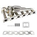 Kolektor wydechowy FMIC.Pro Nissan RB20 RB25 RB26 DET T4 Top Mount Twin Scroll 44mm SS321 FMIC-MANIFOLD-11 2 499,99 zł-1