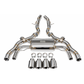 Aktywny układ wydechowy z klapami Axle-Back FMIC.Pro BMW X3 M F97 X4 M F98 3.0L 2019-2024-4