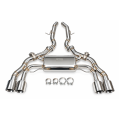Aktywny układ wydechowy z klapami Axle-Back FMIC.Pro BMW X3 M F97 X4 M F98 3.0L 2019-2024-1