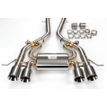 Aktywny układ wydechowy z klapami Cat-Back Single Mid-Pipe FMIC.Pro BMW M3 G80 G81 M4 G82 G83 3.0 S58 2021--4