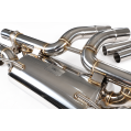 Aktywny układ wydechowy z klapami Cat-Back Single Flow FMIC.Pro Porsche Cayenne 9YA Coupe 9YB 3.0L 2018-2022-2