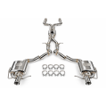 Aktywny układ wydechowy z klapami Cat-Back Twin Pipe FMIC.Pro Mercedes Benz C klasa C400 C450 C43 AMG W205 3.0T 2015-2023-1