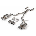 Aktywny układ wydechowy z klapami Cat-Back FMIC.Pro BMW M5 E60 M6 E63 5.0L V10 2005-2010-2