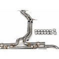 Aktywny układ wydechowy z klapami Cat-Back Dual Flow FMIC.Pro Porsche Cayenne 9YA Coupe 9YB 3.0L 2018-2022-2