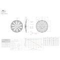 Wentylator ssący FMIC.Pro 14” SUPER SLIM 130W FP-FAN-14-130W-PULL 249,00 zł-8