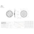 Wentylator ssący FMIC.Pro 14” RACING 180W  FP-FAN-14-180W-PULL 289,00 zł-8