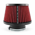 Stożkowy filtr powietrza FMIC.Pro dł. 100mm średnica montażowa 70mm czerwony-4