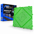 Podłoga modułowa panelowa FMIC.Pro do garażu warsztatu 40x40cm 20mm Zielony-1