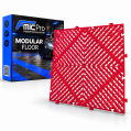 Podłoga modułowa panelowa FMIC.Pro do garażu warsztatu 40x40cm 20mm Czerwony-1