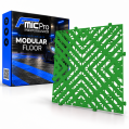 Podłoga modułowa panelowa FMIC.Pro do garażu warsztatu 40x40cm 30mm Zielony-1