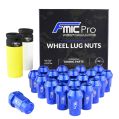 Kute nakrętki aluminiowe do kół FMIC.Pro M12x1.25 Niebieskie 20szt. stożkowe 7075-T6  FP-NU-001-Blue 279,98 zł-1