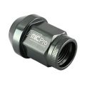 Kuta nakrętka aluminiowa do kół FMIC.Pro M14x1.25 Szara (gun metal) 1 szt.  stożkowa przelotowa 7075-T6 FP-O-NU-003-G-X1 14,99 zł-1