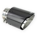 Nierdzewna końcówka wydechu tłumika Fmic.Pro Typ II carbon połysk średnica 102mm montażowa 76mm-1