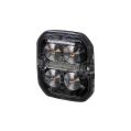 Lampa Ostrzegawcza Pozycyjna LED Purelux Ultra Slim Square Biała / Czerwona 12V 24V 60mm 8W HS12365 180,00 zł-2