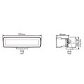 Lampa Robocza LED Purelux Road Black MF160 16 cm 12W Szeroki Strumień HS15432 280,00 zł-3