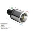 Uniwersalna końcówka tłumika okrągła 100mm długość 120mm średnica montażowa 50mm N1-17-1/50 213,00 zł-2