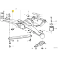 IRP poliuretanowa tuleja mechanizmu różnicowego 90SH BMW E34 E32-3