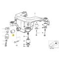 IRP aluminiowe tuleje mechanizmu różnicowego BMW E36 M3-3