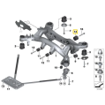 IRP aluminiowe tuleje mechanizmu różnicowego BMW E8X E9X not M Models-3