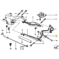 IRP Tuleje tylnych wahaczy wleczonych w aluminiowej obudowie z łożyskiem BMW E36 E46-4