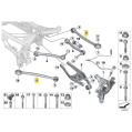 IRP regulowane tylne dolne wahacze camber z łożyskami motorsport BMW F87 F80 F82 F83 G87 G80 M30 G82 83-2