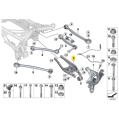 IRP Aluminiowe tylne dolne wahacze Camber BMW E8x M1 E9x M3 F87 M2 F80 M3 F82/83 M4 G87 M2 G80 M30 G82/83 M4-5