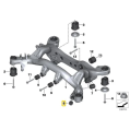 IRP Aluminiowe tuleje tylnej ramy pomocniczej BMW E8X E9X M1 M3-2