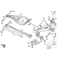 IRP Poliuretanowe tuleje tylnych wahaczy wleczonych 90SH BMW E36 E46-3