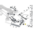 IRP Tuleje mocowania wahacza wleczonego w tylnej zwrotnicy w aluminiowej obudowie z łożyskiem BMW E8x E9x-2