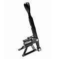 IRP Short Shifter V3 do Honda Civic Integra CR-X Del Sol Czarny ze srebrnym przyciskiem-1