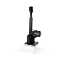 IRP Short Shifter do 6-biegowej skrzyni Mazda MX-5 NC Fiat 124 Abarth Czarny ze złotym przyciskiem-3