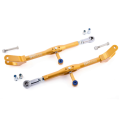 IRP Aluminiowe tylne górne wahacze Camber z regulowanymi mocowaniami stabilizatora i łożyskami Fluro Motorsport BMW E46-1