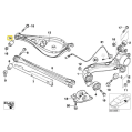 IRP Tuleje górnego mocowania tylnych wahaczy wleczonych w aluminiowej obudowie z łożyskiem BMW E36 E46 E85 E86 E89-3